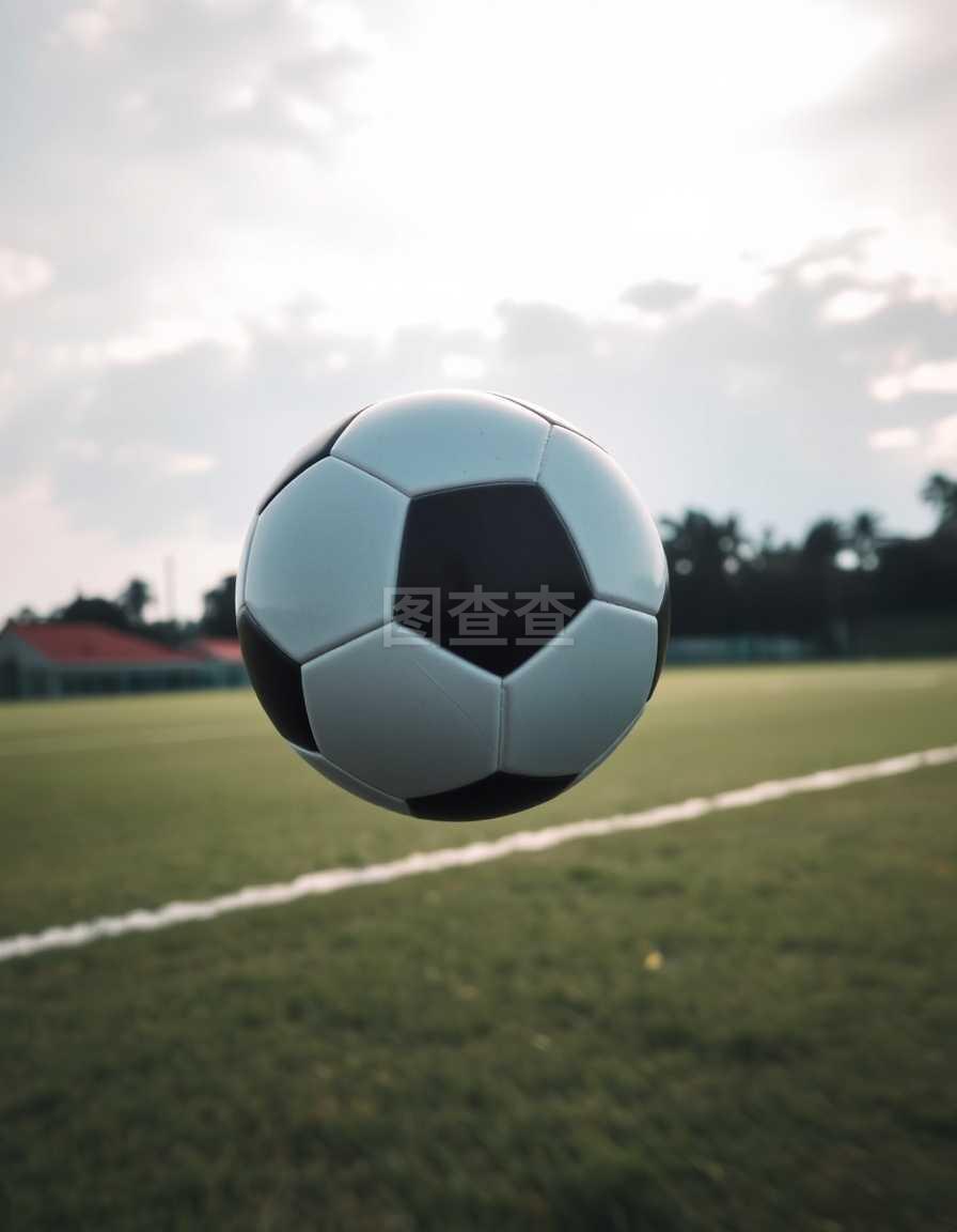 射出足球的